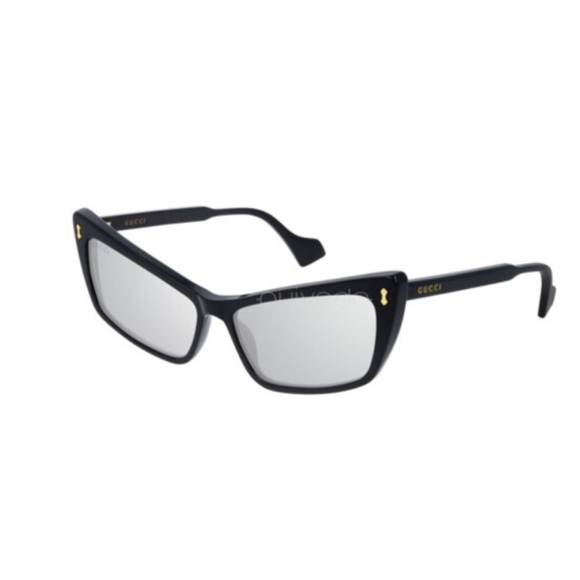 BNIB Gucci Mirrored Cat Eye Sunglasses